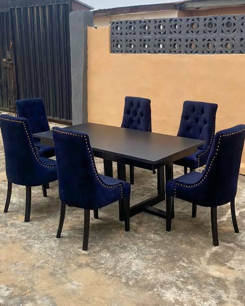 Luxury Velvet Dining Set